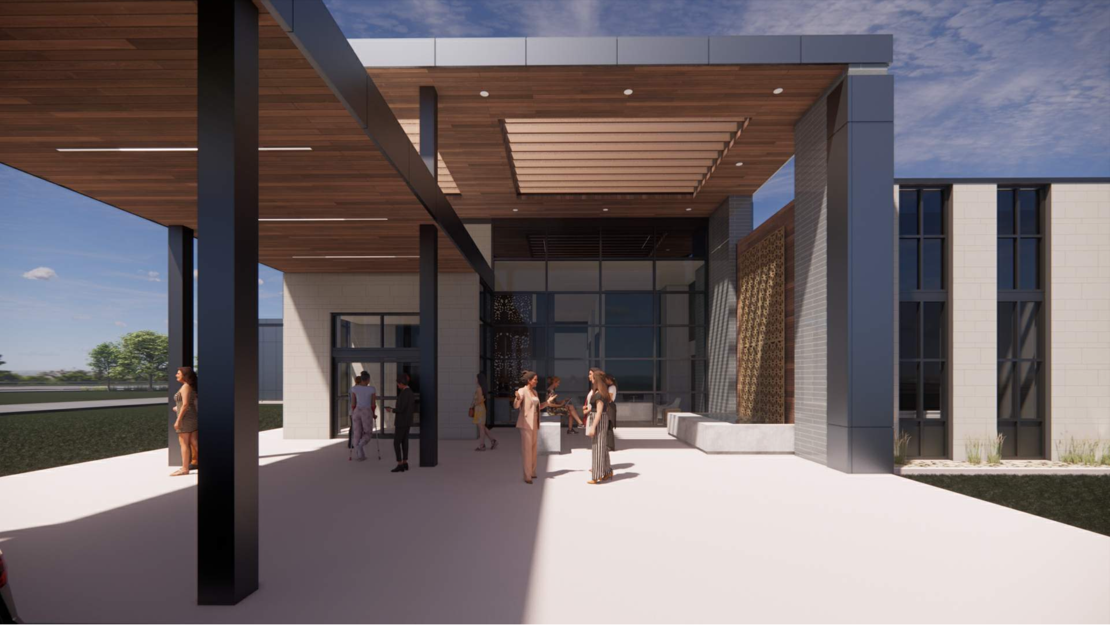 Operating room conceptual rendering